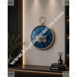 KRD DUVAR SAATİ ÇARKLI MODEL BAKIR 1*6