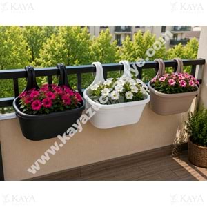KARASU SAKSI İNCİ ASKILI SAKSI 6.2 LT 37x27.5x26 CM 1*12