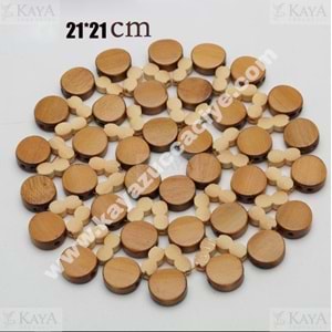 BZD IVORY BAMBU NİHALE OVAL POŞETLİ 1*12