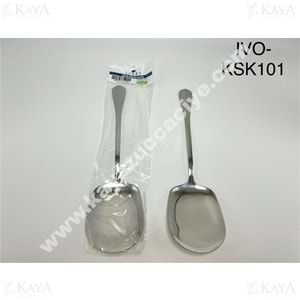 BZD IVORY METAL SERVİS KAŞIĞI BÜYÜK 26 CM 1*12