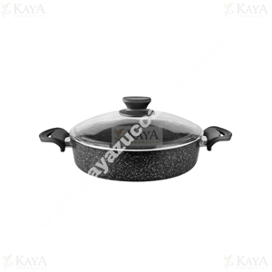 LAVONNİ DİEZ GRANİT BASIK TENCERE EZME BAKALİT KULP 24 CM 1*4