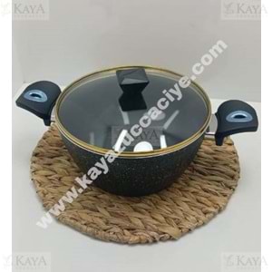 LİNES 24 CM GRANİT DERİN TENCERE 1*1