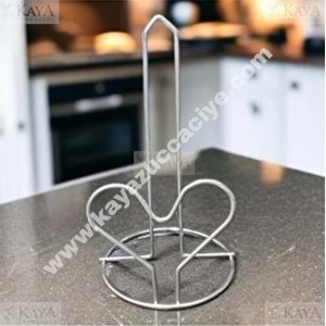 LALEZAR KAĞIT HAVLULUK METAL KALPLİ KROM 1*10
