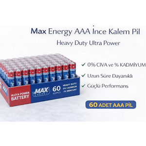 ZMAX İNCE KALEM PİL 4 LÜ 1*15