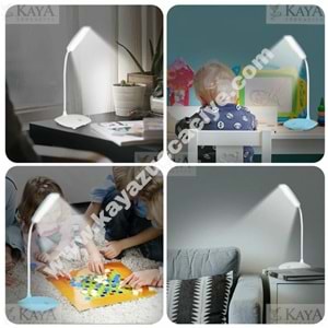 ZMAX LAMBA LEDLİ KİTAP OKUMA VE MASA LAMBASI PİLLİ 1*48