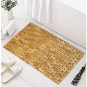 MLN BAMBU PASPAS DİKDÖRTGENLİ 42x62 CM 1*12