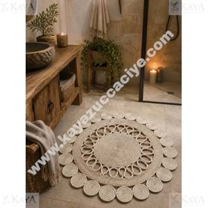 MLN HASIR BANYO PASPASI YUVARLAK 80 CM 1*20