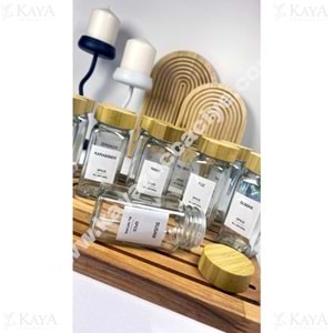 MLN BAMBU KAPAK CAM KARE BAHARATLIK 1*12