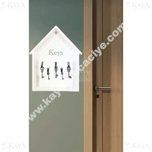 STAR AHŞAP EV MODEL 35464 ANAHTARLIK 1*32