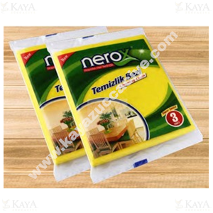 NEROX TEMİZLİK BEZİ 30x35 CM 3 LÜ 1*20