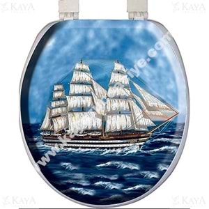 PARADİSE DESENLİ KLOZET KAPAĞI 1*17