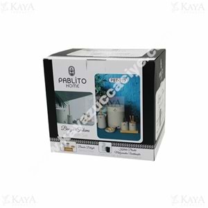 PBT HOME BANYO SETİ YUVARLAK 5 Lİ SET 1*4