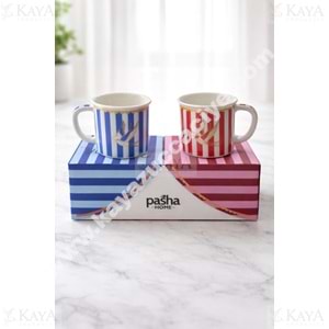 PASHA PORSELEN KUPA SETİ PİEGON 2 Lİ 1*12