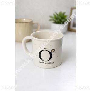 PASHA PORSELEN SESLİ HARFLİ KUPA 1*24