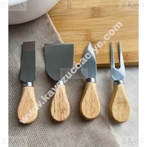BZD IVORY 4 LÜ PEYNİR SPATULASI SETİ 1*36