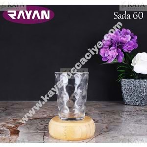 RAYAN CAM SU BARDAĞI SADA 6 LI BARDAK 1*8