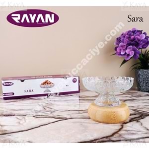 RAYAN CAM SUNUMLUK SARA 3 LÜ AYAKLI SUNUMLUK 1*12