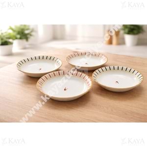 ALİNA HOME SEVDA KUŞU KÜÇÜK YEMEK TABAĞI 17 CM 1*18