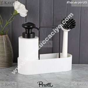 PEROTTİ SIVI SABUNLUK LİSBONE MUTFAK SETİ HAZNELİ OVAL 1*20