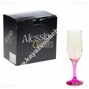 SUFRA KADEH ROSE ALESSİA GLASS ÇİFT RENKLİ BARDAK 1*6