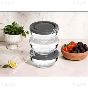 SİGMA SAKLAMA KABI MARSİLYA 3 LÜ CAM 1*12