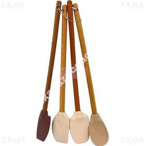 BALSA SİLİKON BAMBU SAP MUTFAK SETİ 4 LÜ 1*100