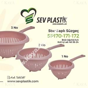 SEV STAR SAPLI SÜZGEÇ 2 NO 1*36