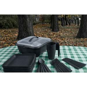 ALACA PİKNİK SETİ 32 PARÇA 1*6