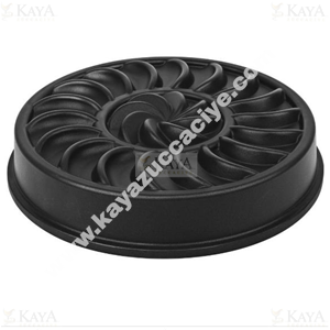 LAVONNİ DÖKÜM GRANİT TURTA KALIBI SİYAH PRM-014 1*12