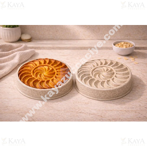 LAVONNİ DÖKÜM GRANİT TURTA KALIBI KREM PRM-014 1*12
