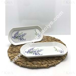 ALİNA HOME SULEKS OVAL KAYIK ORTA 25,5X12 CM 1*12