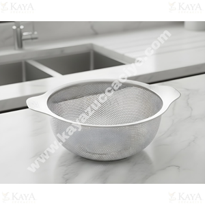 BZD IVORY SÜZGEÇ 304 ÇELİK 20 CM KULPLU SÜZGEÇ 1*80