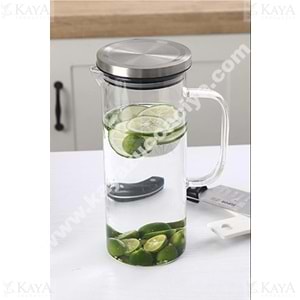 THN CAM SÜRAHİ METAL KAPAKLI 1,5 LT 1*12