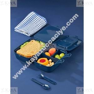 TUFFEX BESLENME DİKDÖRTGEN UZAY LUNCH BOX 1*36