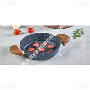 BRİLLANT SAHAN ÇİFT KULPLU TAVA ALPHA GRANİT 18 CM 1*12