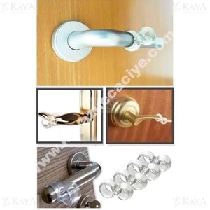 DOLLY STOPER SİLİKON KAPI KOLU STOPERİ 4 LÜ 1*72