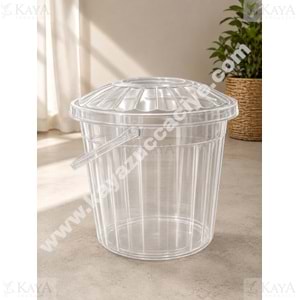 DOLLY SU KOVASI ŞEFFAF KAPAKLI 5 NO 20 LT 1*12