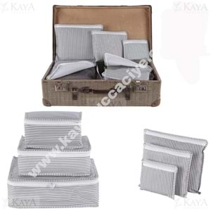 YUVALİN BAVUL ORGANİZER 6 LI SET 1*50