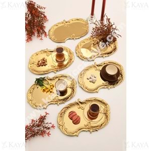CNM PRES BULUT ALTIN PASLANMAZ TEPSİ 30x18 CM