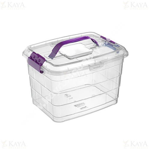 BURSEV TETRİS TAŞIMA KABI KULPLU 8.5 LT 1*12