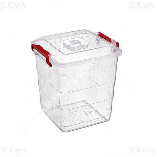 BURSEV TETRİS KARE SAKLAMA KABI 0 NO 5 LT 1*24
