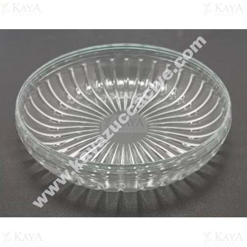 EKS CAM SALATA KASESİ DEKORLU 26 CM 1*6