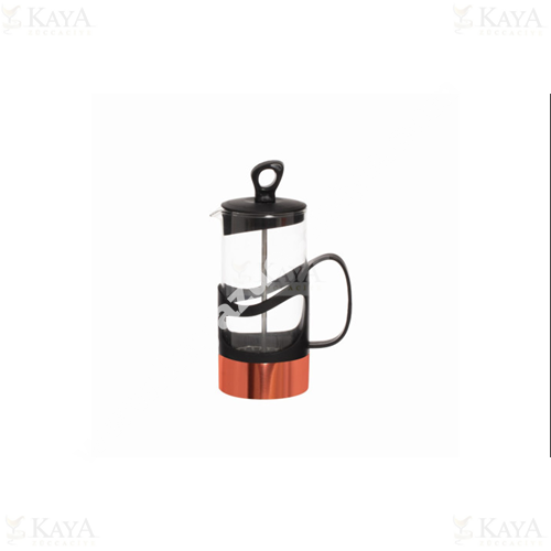 HEREVİN FRENCH PRESS CAM BAKIR DESENLİ 350 ML 1*24