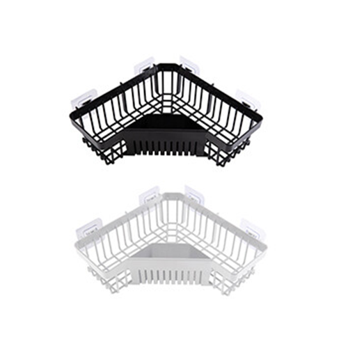 HEREVİN BANYO KÖŞELİĞİ SİYAH VE BEYAZ PLASTİK 1*24