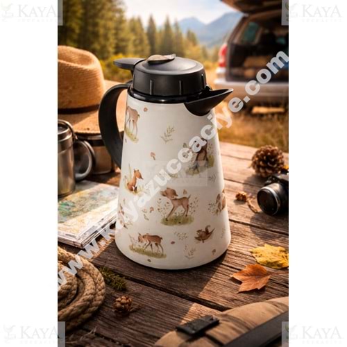 HEREVİN TERMOS KONİK DESENLİ 1.2 LİTRE 1*6