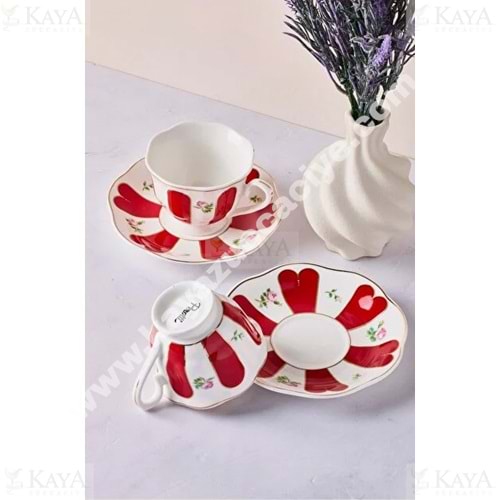 PEROTTİ PORSELEN 2 Lİ KAHVE FİNCAN TK. BEYOĞLU 1*12