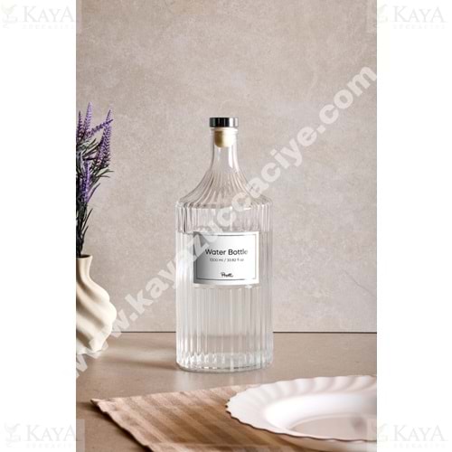 PEROTTİ CAM VIKING SİLVER 1000 ML ŞİŞE 1*24