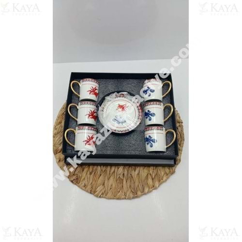 MTR PORSELEN KAHVE TAKIMI CEMRE 1*12