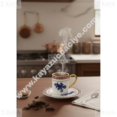MTR PORSELEN KAHVE TAKIMI CEMRE 1*12