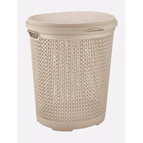 BURSEV ÇAMAŞIR SEPETİ İNCİ OVAL 45 LT 1*10